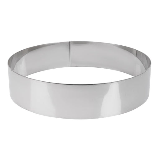 De Buyer Stainless Steel Mousse Ring 200 x 45mm De Buyer