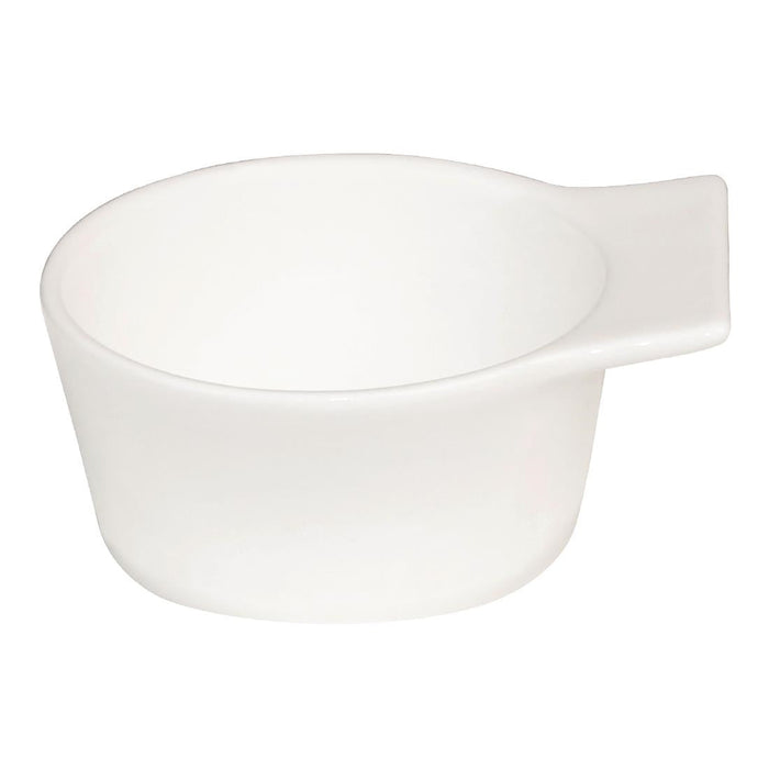 Olympia Lumina Winged Ramekin Dish White 70mm (6 pack) Olympia