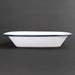 Olympia Enamel Dishes Rectangular 280 x 190mm (6 Pack) Olympia