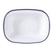 Olympia Enamel Dishes Rectangular 280 x 190mm (6 Pack) Olympia