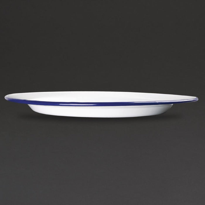 Olympia Enamel Dinner Plates 245mm (6 Pack) Olympia