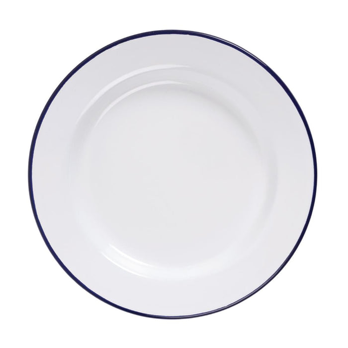 Olympia Enamel Dinner Plates 245mm (6 Pack) Olympia
