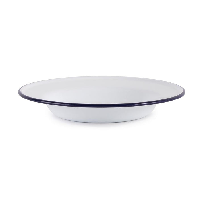 Olympia Enamel Soup Plates 245mm (6 Pack) Olympia