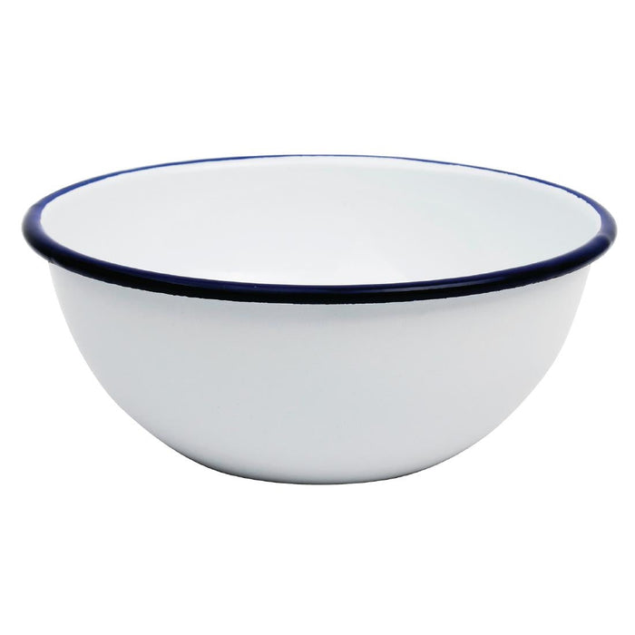 Olympia Enamel Bowls 155mm (6 Pack) Olympia