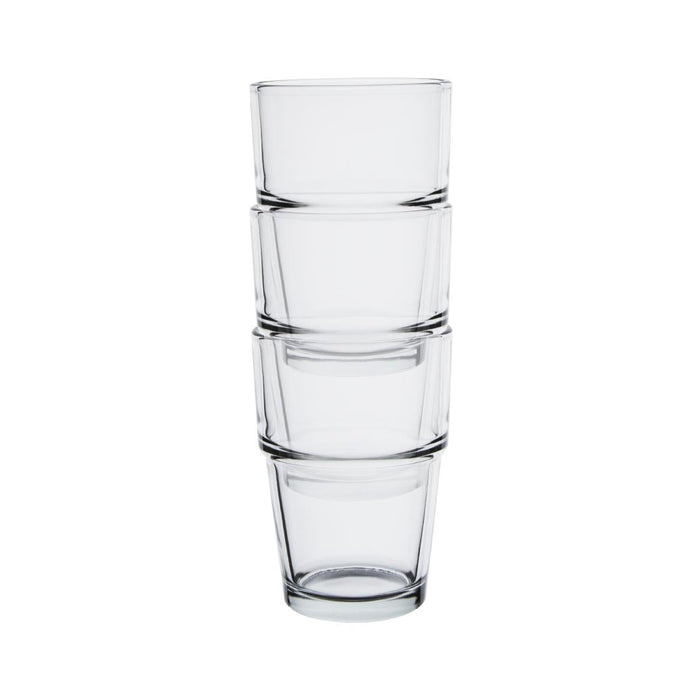 Olympia Toughened Stacking Tumblers 7oz (12 Pack) Olympia