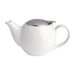 Olympia Cafe Teapot White 510ml 17.2fl oz Olympia