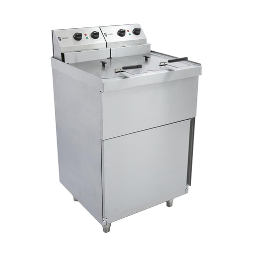 2x6kW. Oil Capacity: 2x9Ltr. Chip Output: up to 56kg/hr