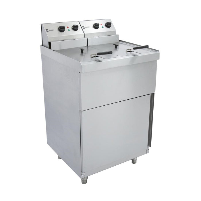 2x6kW. Oil Capacity: 2x9Ltr. Chip Output: up to 56kg/hr
