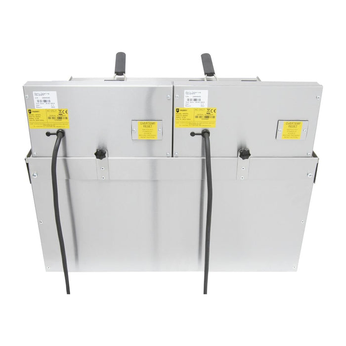 Parry Twin Tank Twin Basket Countertop Electric Fryer NPDF3 Parry