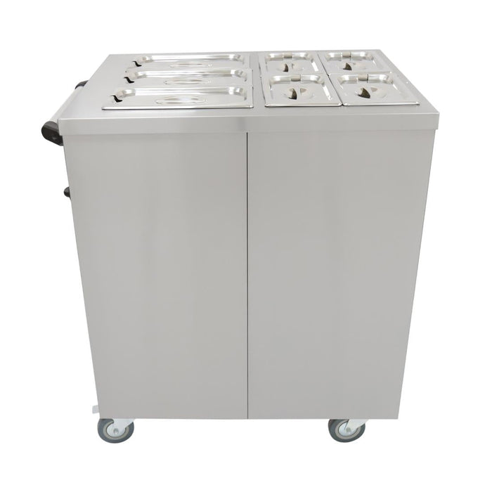 Parry Mobile Servery with Bain Marie Top 1887 Parry