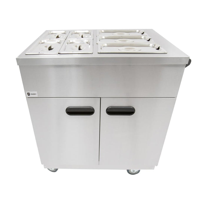 Parry Mobile Servery with Bain Marie Top 1887 Parry
