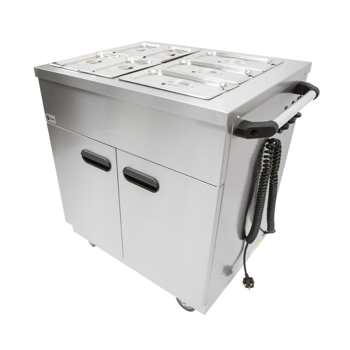 Parry Mobile Servery with Bain Marie Top 1887 Parry