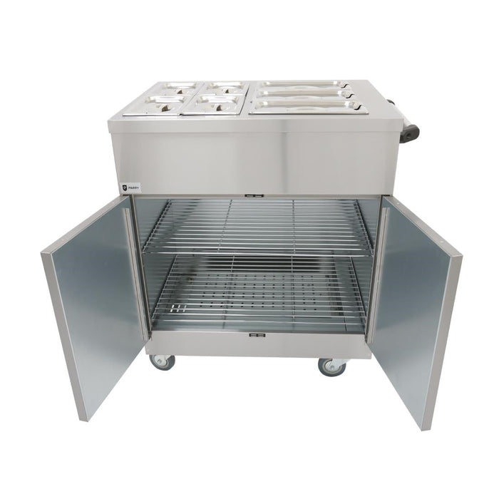 Parry Mobile Servery with Bain Marie Top 1887 Parry
