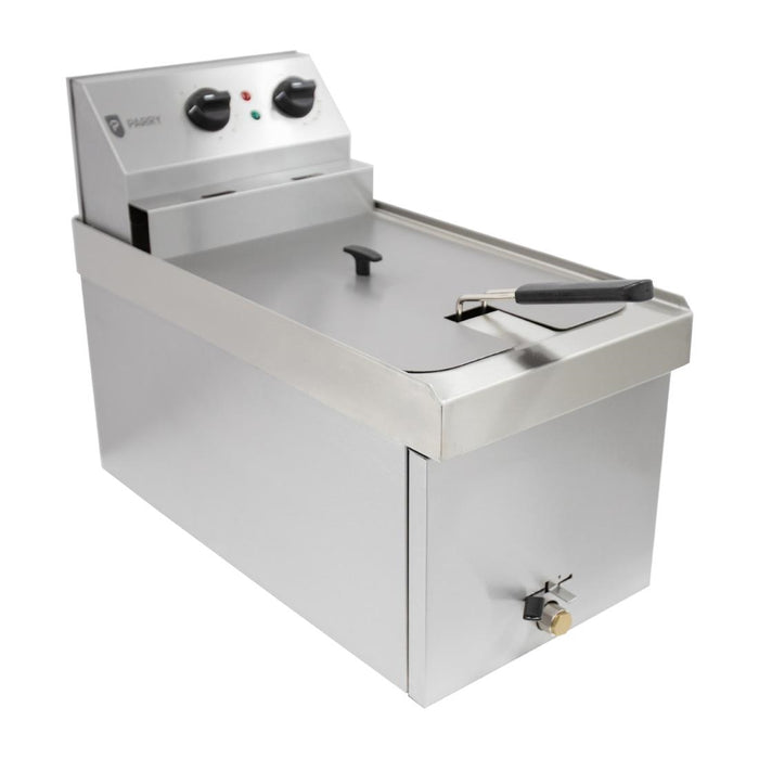 3kW. Oil Capacity: 9Ltr. Chip Output: up to 14kg/hr