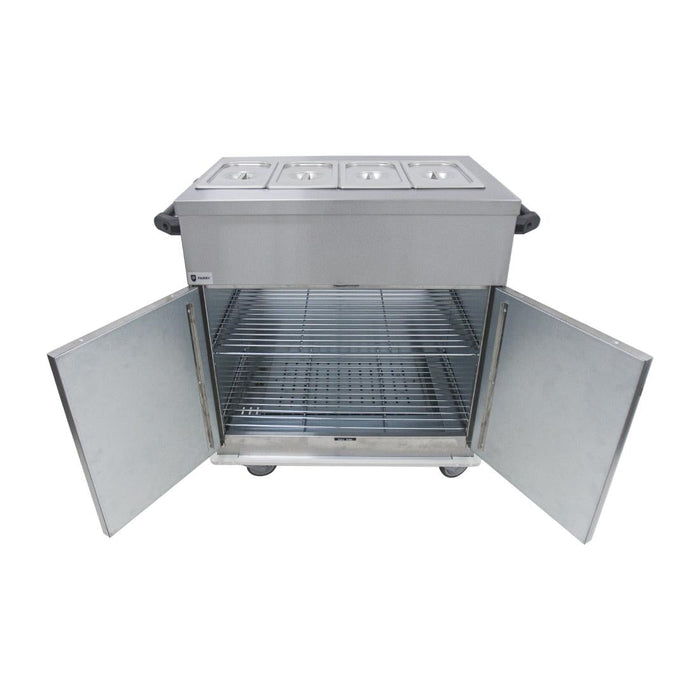 Parry Mobile Servery with Bain Marie Top 1894 Parry