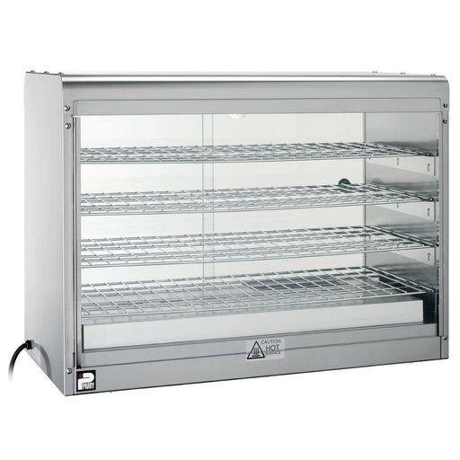 Width: 740mm. 4 tier. Capacity: 80 pies