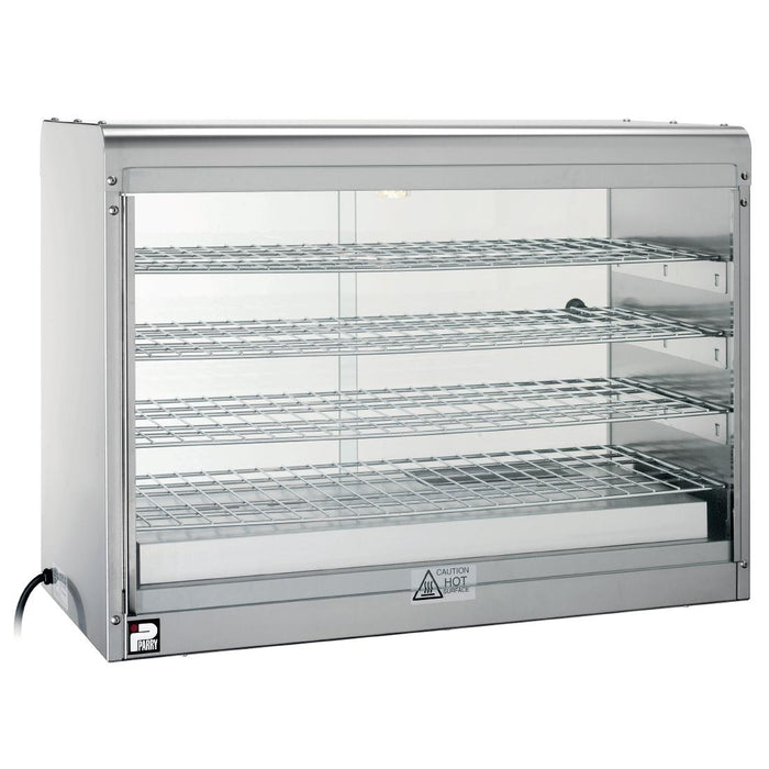 Width: 740mm. 4 tier. Capacity: 80 pies