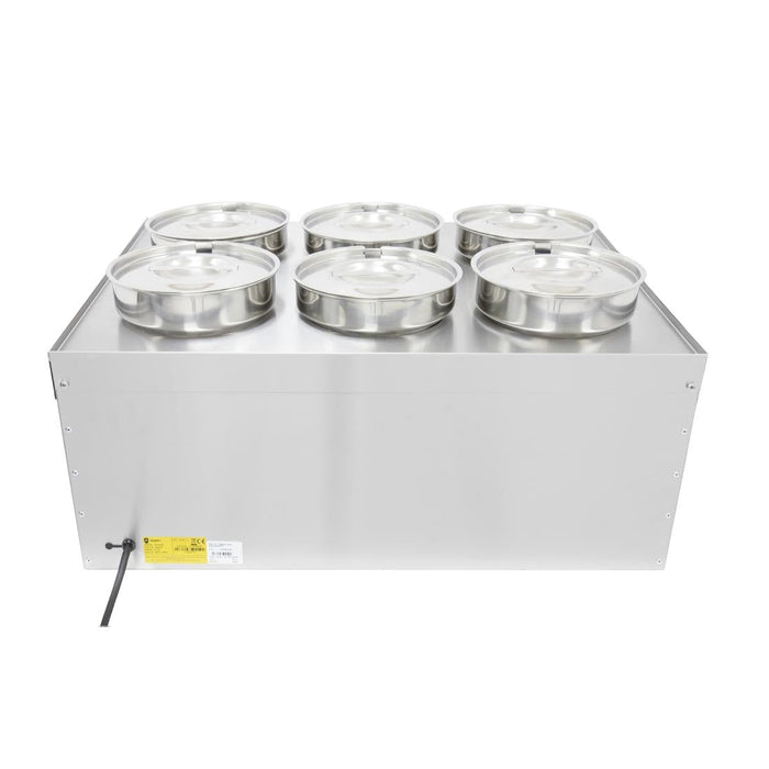Parry 6 Pot Bain Marie NPWB6 Parry