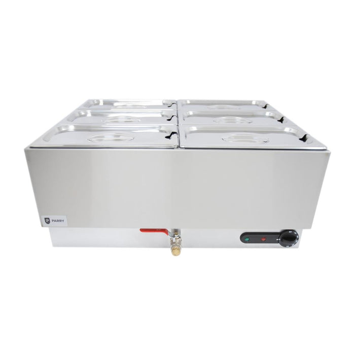 3kW Wet Heat. Capacity: 6x GN 1/3