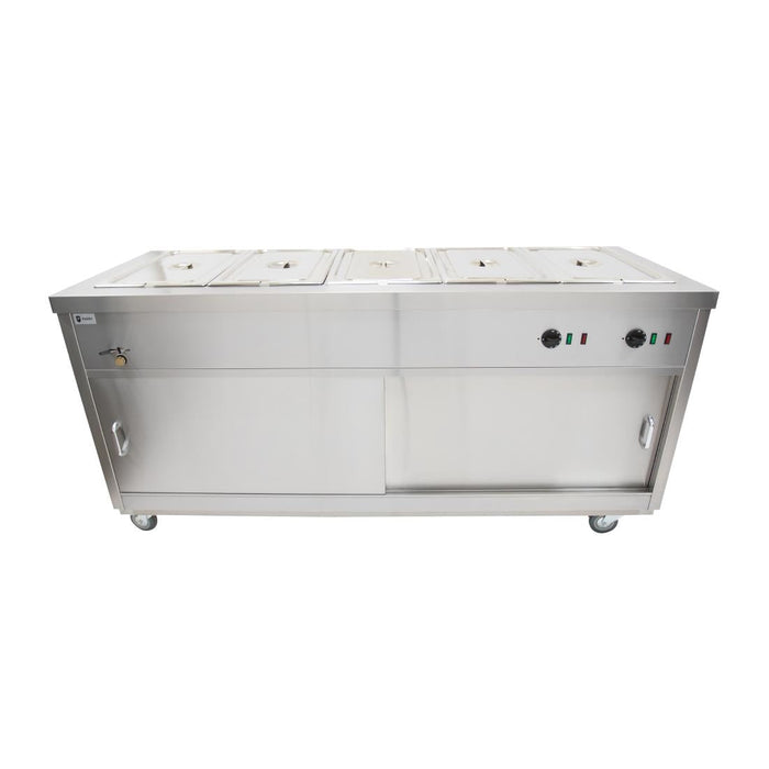 Parry Bain Marie Topped Mobile Hot Cupboard HOT18BM Parry