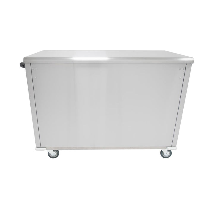Parry Mobile Hot Cupboard with Flat Top MSF12 Parry