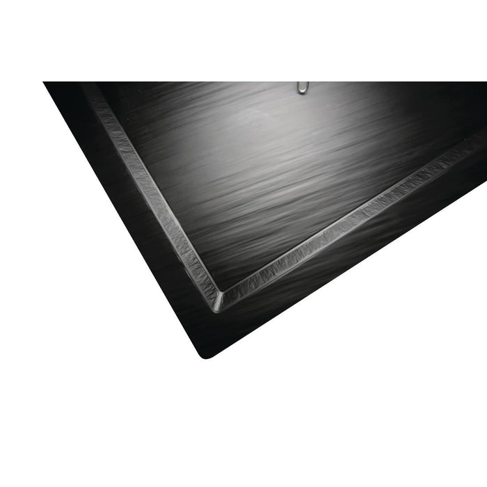 APS Slate Effect Melamine Tray with Rim GN 1/1 APS