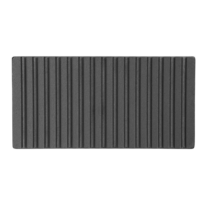 Vogue Cast Iron Steak Weight with Wood Handle Vogue