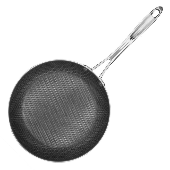 Vogue Tri-Shield Stainless Steel Frying Pan with Clad Coating 24cm Vogue