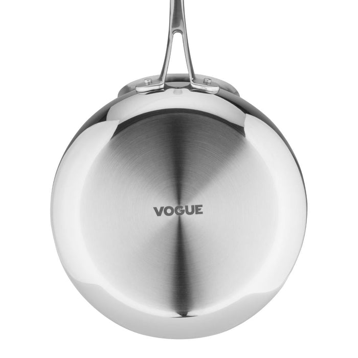 Vogue Tri-Shield Stainless Steel Frying Pan with Clad Coating 28cm Vogue