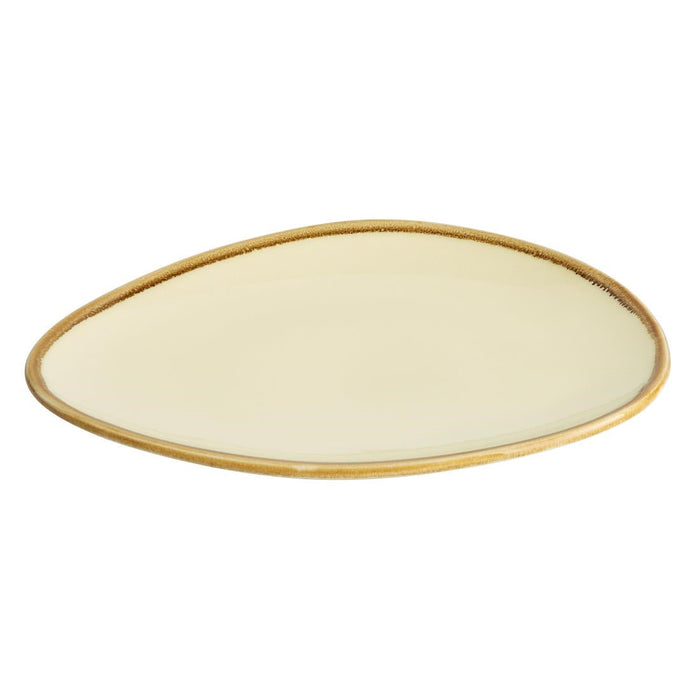 Olympia Kiln Triangular Plate Sandstone 230mm (6 Pack) Olympia