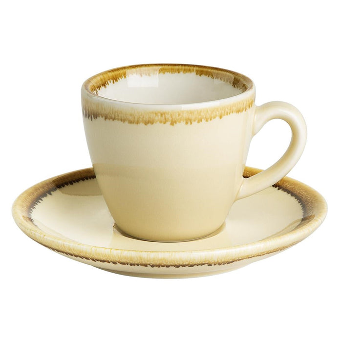 Olympia Kiln Espresso Cups Sandstone 85ml (6 Pack) Olympia