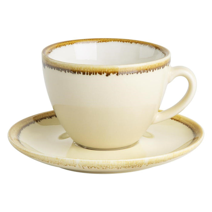 Olympia Kiln Cappuccino Cup Sandstone 230ml (6 Pack) Olympia