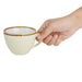 Olympia Kiln Cappuccino Cup Sandstone 230ml (6 Pack) Olympia