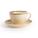 Olympia Kiln Cappuccino Saucers Sandstone 160mm (6 Pack) Olympia