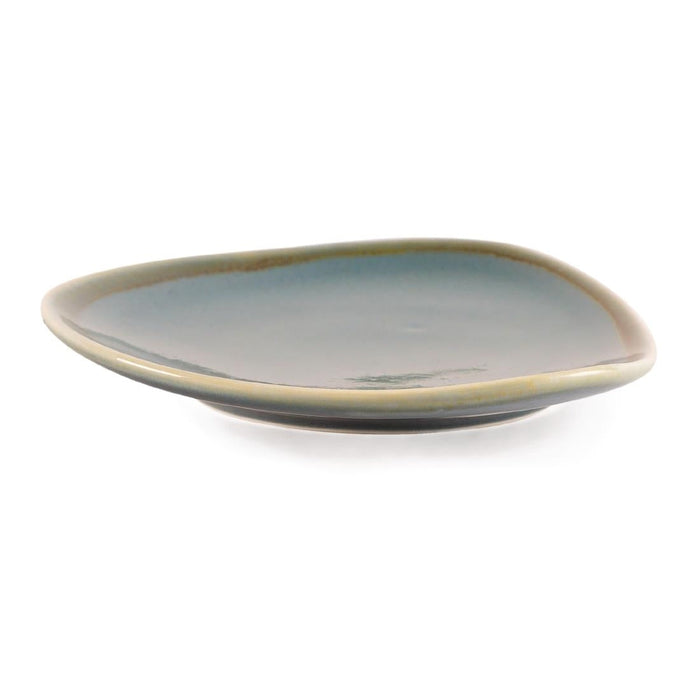 Olympia Kiln Triangular Side Plate Ocean 165mm (6 Pack) Olympia