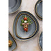 Olympia Kiln Triangular Side Plate Ocean 165mm (6 Pack) Olympia