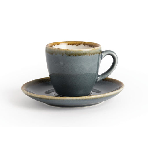 Olympia Kiln Espresso Cups Ocean 85ml (6 Pack) Olympia