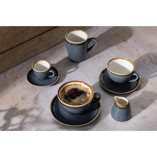 Olympia Kiln Cappuccino Saucer Ocean 160mm (6 Pack) Olympia