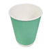 Fiesta Recyclable Coffee Cups Ripple Wall Turquoise 340ml / 12oz (500 Pack) Fiesta Recyclable