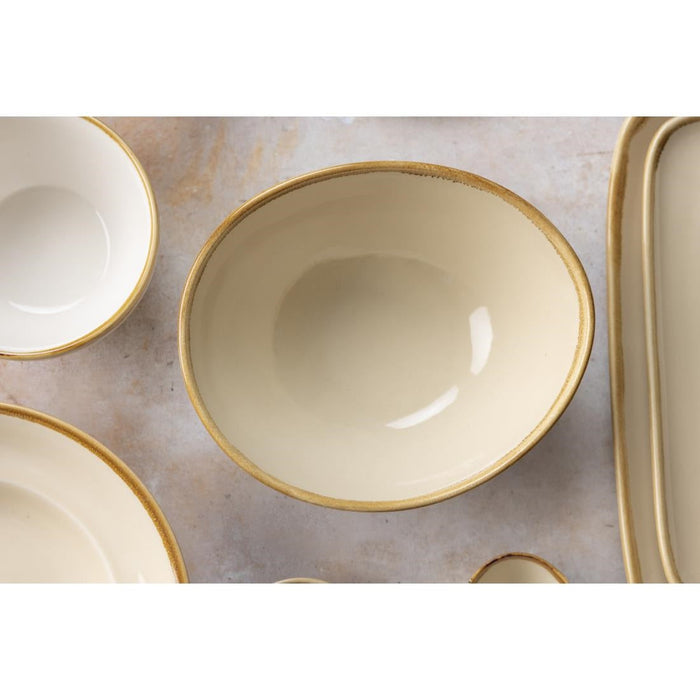 Olympia Kiln Bowl Sandstone 165mm (6 Pack) Olympia