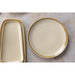Olympia Kiln Round Plate Sandstone 280mm (4 Pack) Olympia