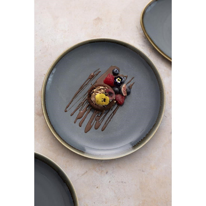 Olympia Kiln Round Plates Ocean 280mm (4 Pack) Olympia