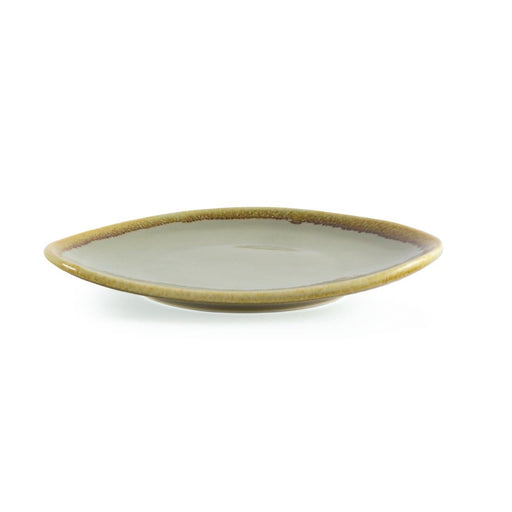 Olympia Kiln Triangular Side Plate Moss 165mm (6 Pack) Olympia