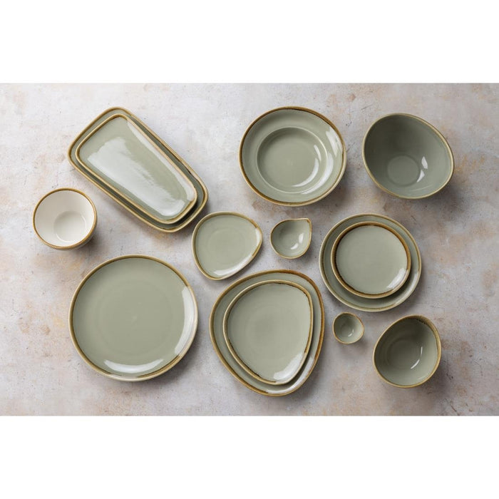 Olympia Kiln Platter Moss 335mm (4 Pack) Olympia