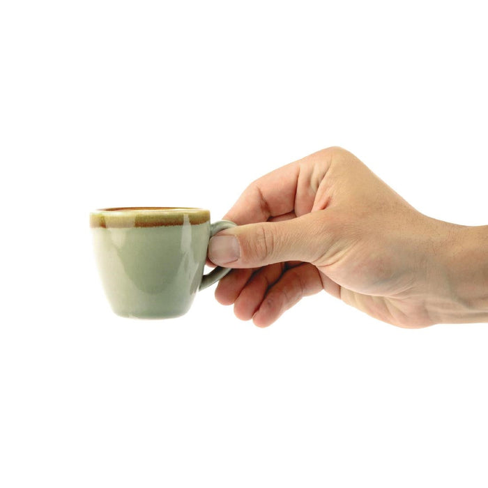 Olympia Kiln Espresso Cups Moss 85ml (6 Pack) Olympia