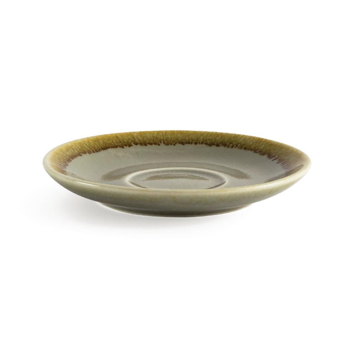 Olympia Kiln Espresso Saucers Moss 115mm (6 Pack) Olympia