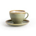 Olympia Kiln Cappuccino Cups Moss 230ml (6 Pack) Olympia