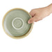 Olympia Kiln Cappuccino Saucers Moss 140mm (6 Pack) Olympia