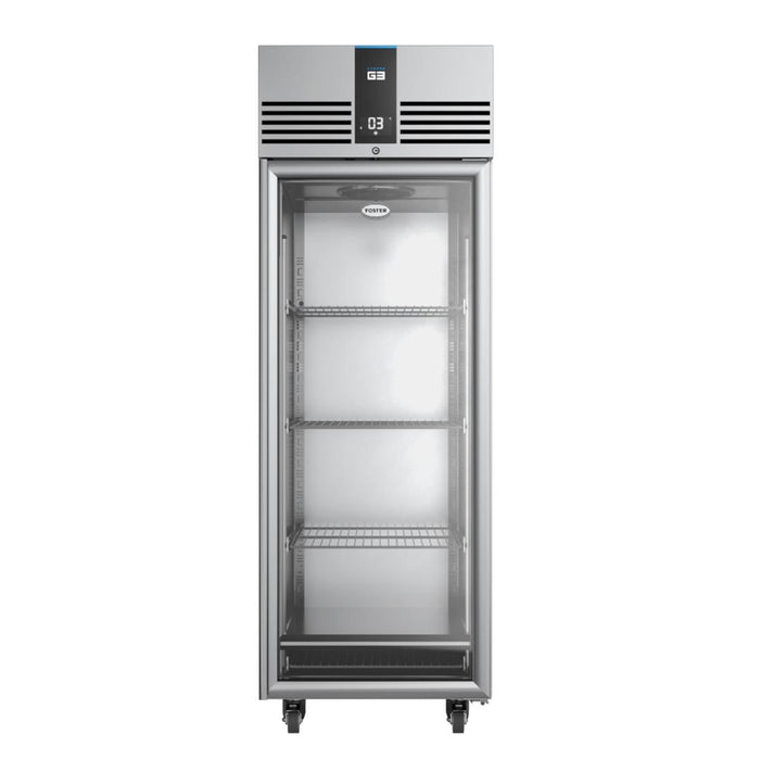 EP700G Single door glass refrigerator cabinet