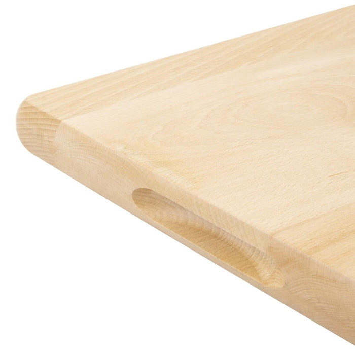 Vogue Beech Chopping Board Medium 380x305x30mm Vogue